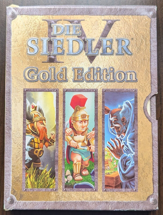 PC Spiel Die Siedler IV Gold Edition - gebraucht sehr gut