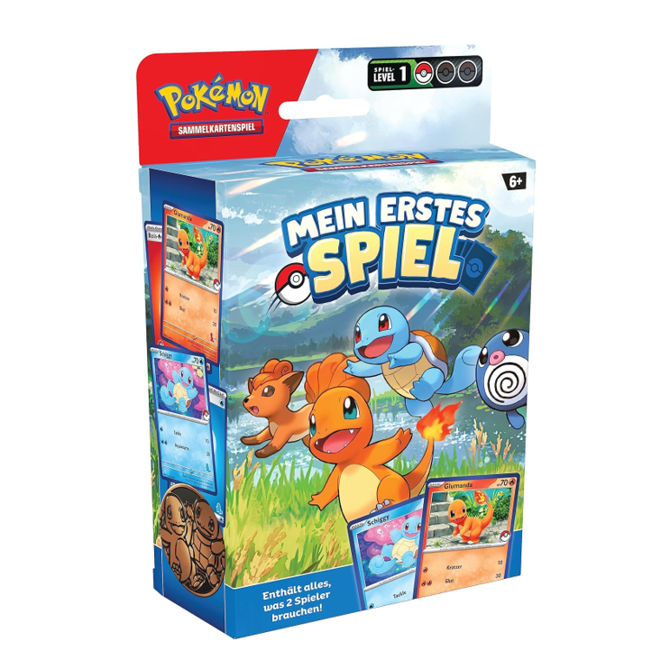 Pokemon mein erstes Spiel (Bisasam & Pikachu oder Glumanda & Schiggy) TCG