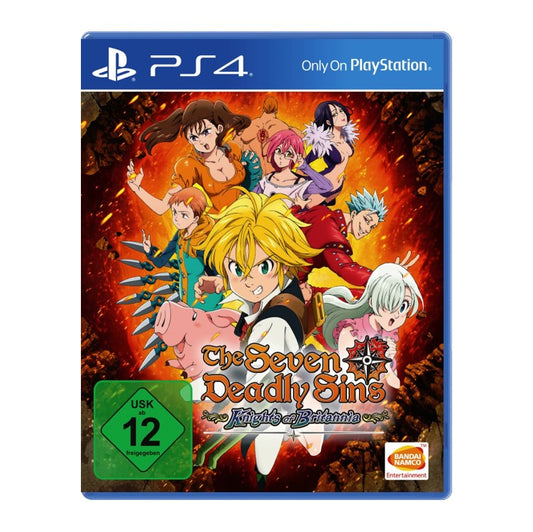 PS4 Playstation 4 - The Seven Deadly Sins - Knights of Britannia - gebraucht
