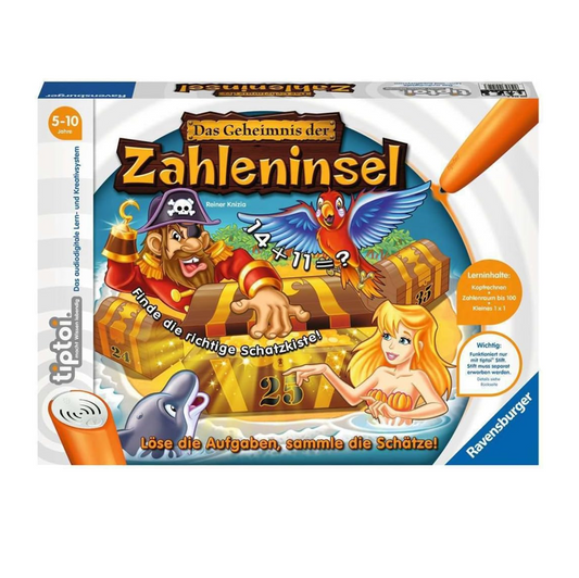 Ravensburger tiptoi 00512 Das Geheimnis der Zahleninsel - Lernspiel - gebraucht