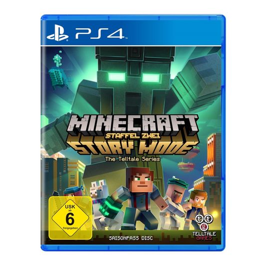 PS4 Playstation 4 - Minecraft Story Mode Staffel Zwei Season 2 - gebraucht
