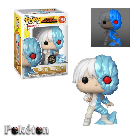 FUNKO POP My Hero Academia #1258 Shoto Todoroki (Glow Chase) Vinyl Figur NEU