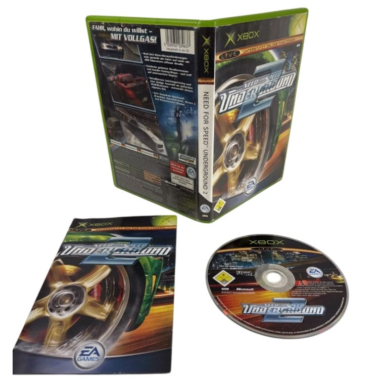 Xbox Classic - Need for Speed Underground 2 - gebraucht