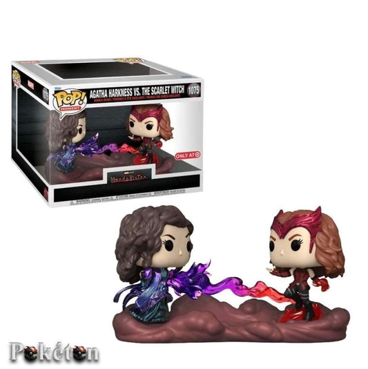 FUNKO POP Wanda Vision #1075 Agatha Harkness vs. The Scarlet Witch - Vinyl Figur NEU