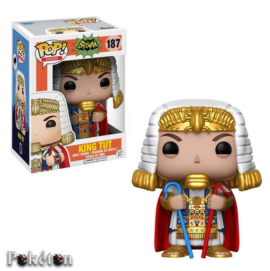 FUNKO POP Batman Classic TV Series #187 King Tut - Vinyl Figur NEU OVP