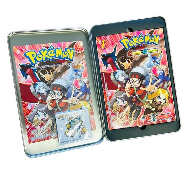 Pokémon Omega Rubin und Alpha Saphir (Steelbox): Limitiert auf 2222 Exemplare! NEU
