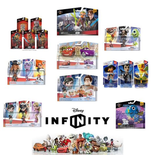 Disney Infinity Playsets Spielsets Toybox Bundles - gebraucht (Figuren OHNE Verpackung)