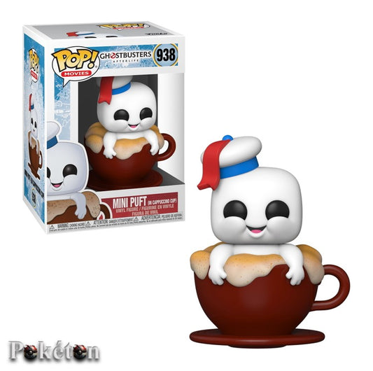 FUNKO POP Ghostbusters #938 Mini Puft (in Cappuccino Cup) - Vinyl Figur NEU OVP