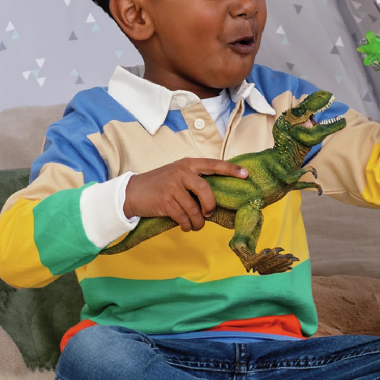 SCHLEICH Dinosaurs Tyrannosaurus Rex 14525 detailgetreuer Dino mit beweglichem Kiefer