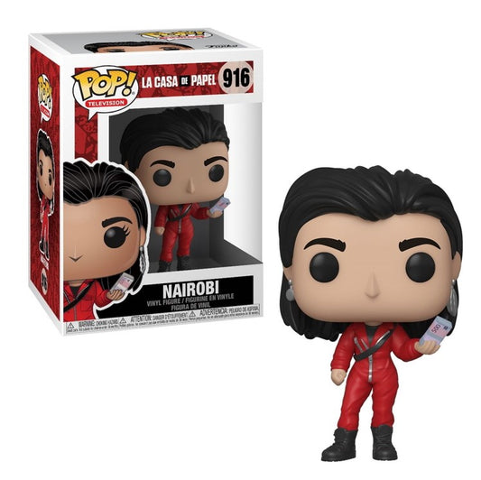 FUNKO POP La Casa de Papel #916 Nairobi - Vinyl Figur NEU