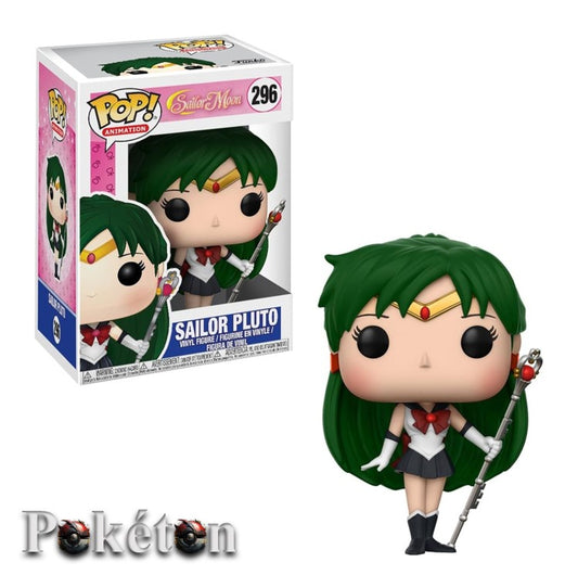 FUNKO POP Sailor Moon #296 Sailor Pluto - Vinyl Figur NEU