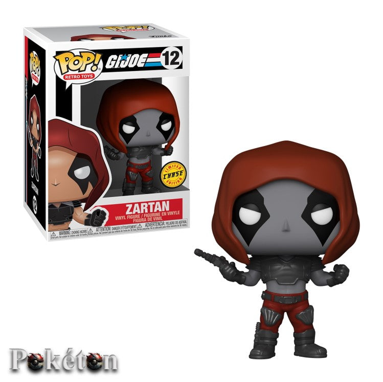 FUNKO POP G.I. Joe #12 Zartan - Chase Edition - Vinyl Figur NEU