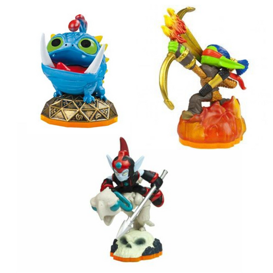 Skylanders Giants Triple Pack G - Wrecking Ball, Fright Rider, Flameslinger - gebraucht