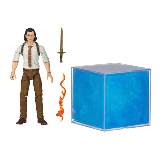 Hasbro Marvel Legends Tesserakt Loki Figur Rollenspielartikel m. Lichteffekten