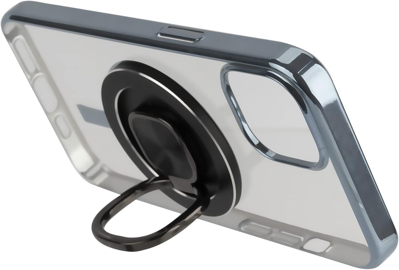 Magnetischer Telefonhalter + 5 farbige Metallringe (selbstklebend) Smartphone Halterung