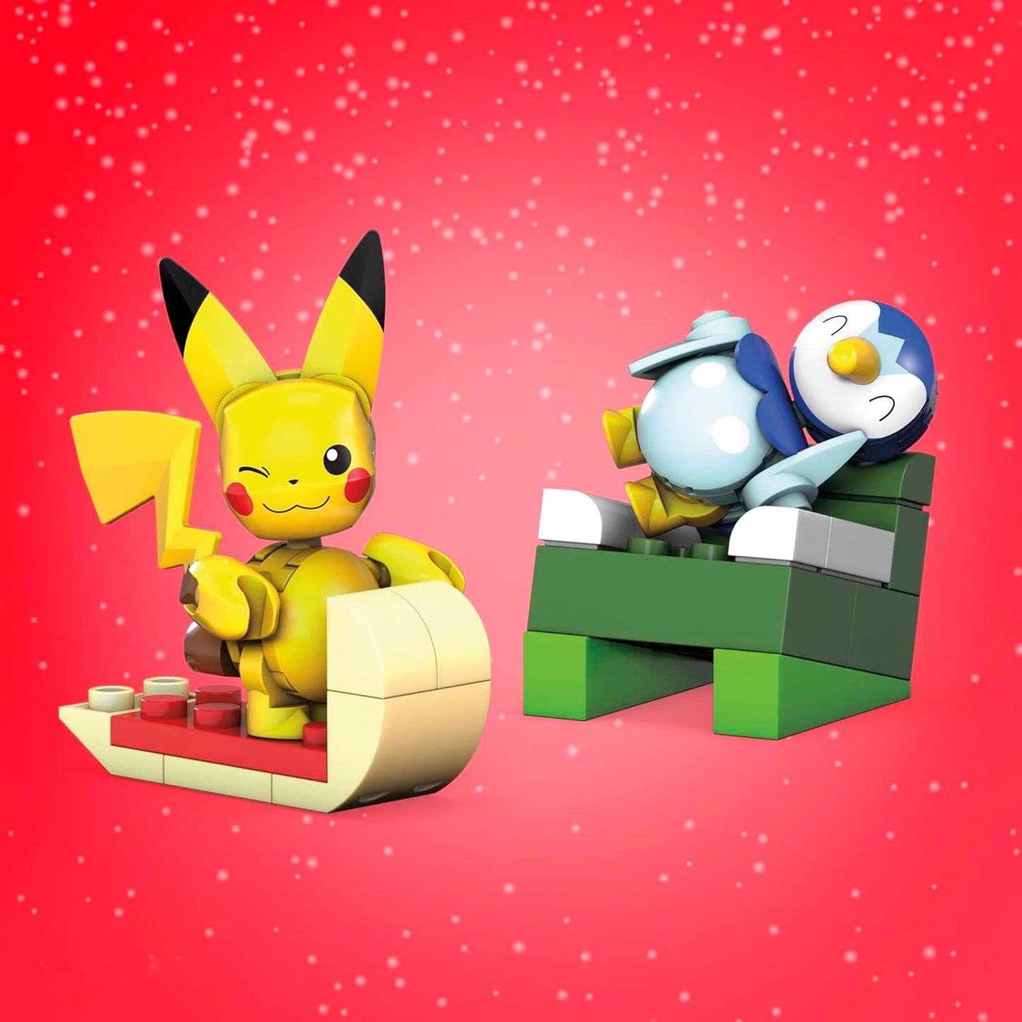 Mega GYG99 Mattel - Pokemon Adventskalender 202 Teile Spielzeug - Pikachu - NEU