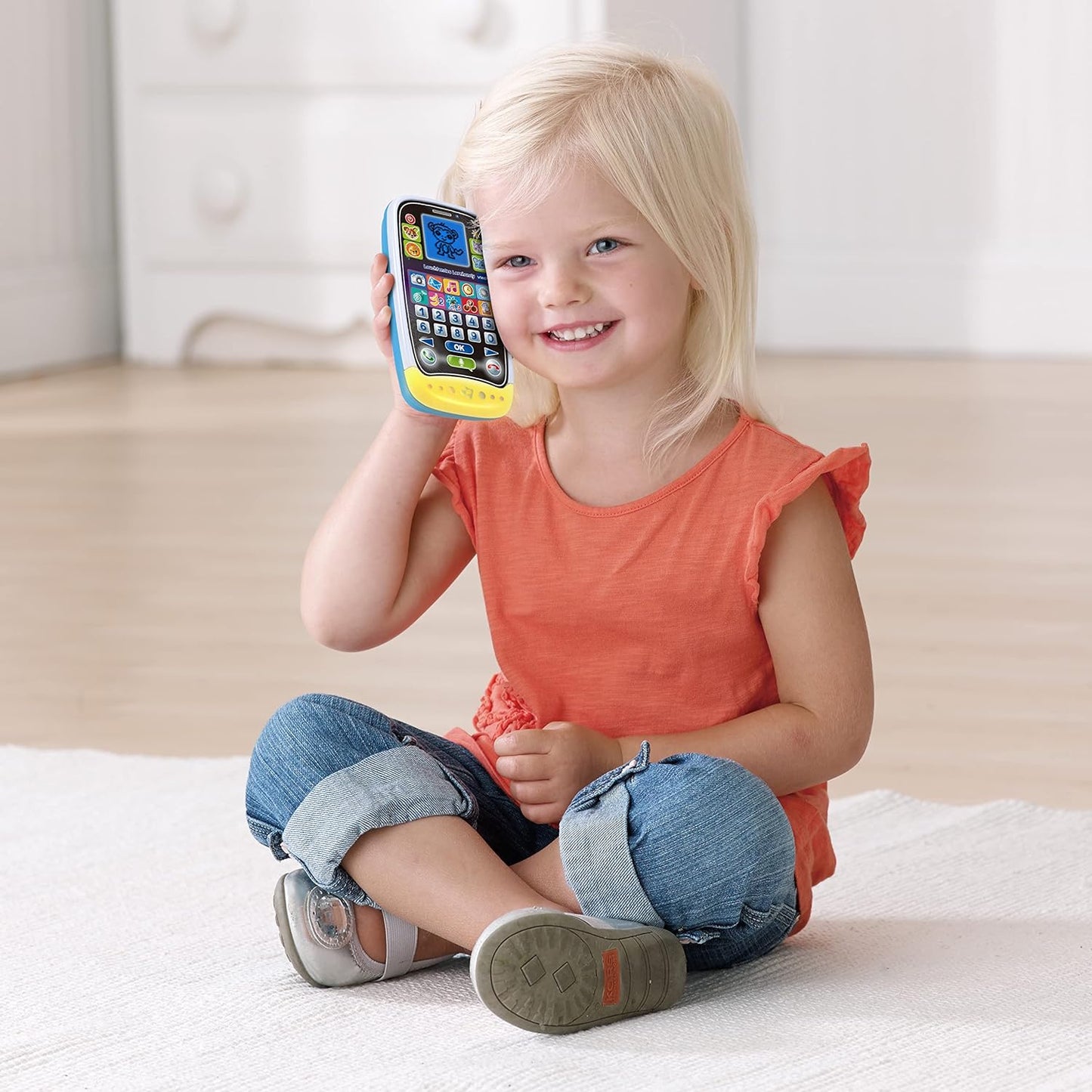 Leuchtendes Lernhandy Lerntelefon Spielzeug Kinder VTech 80-529204