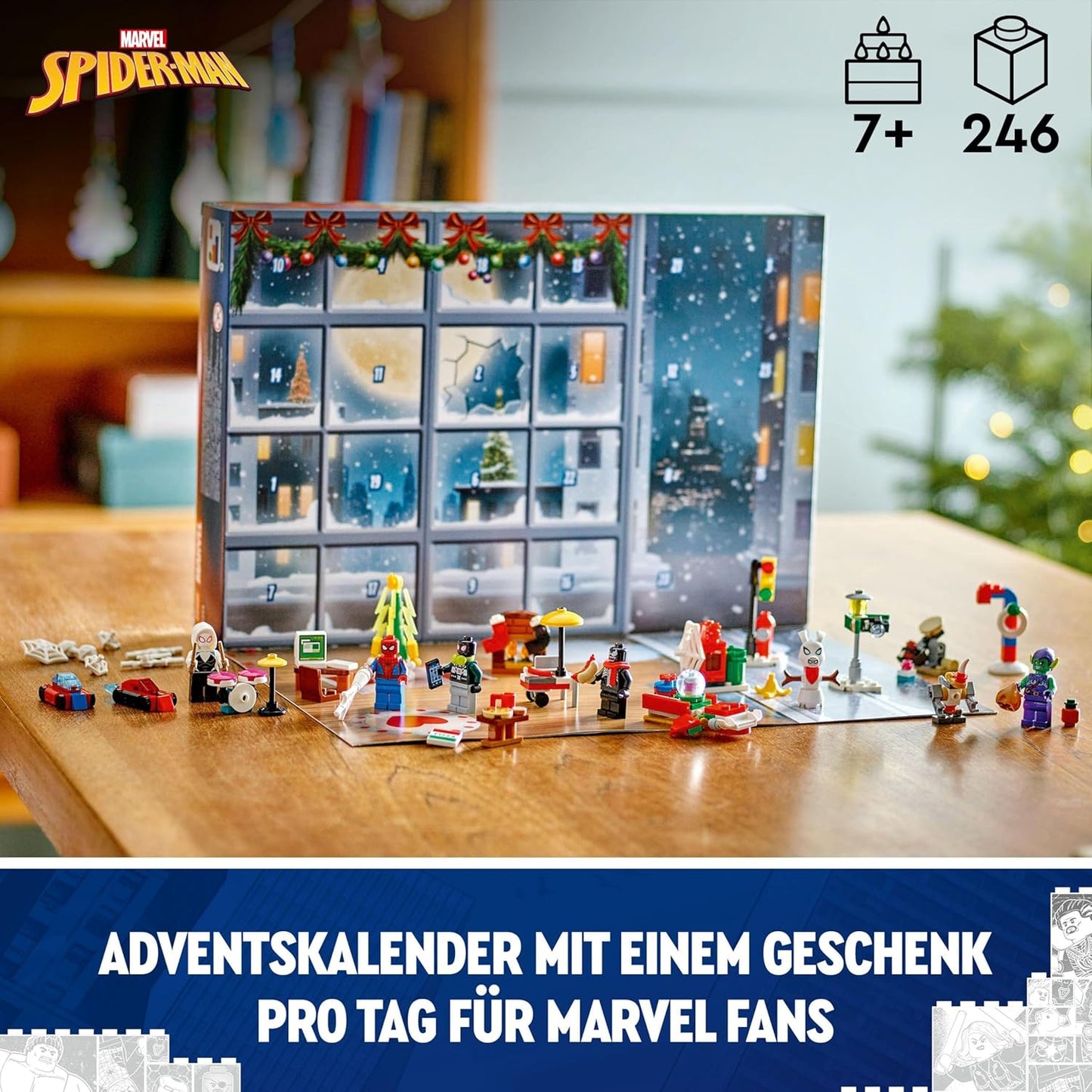 LEGO 76293 Marvel Spider-Man 2024 Advent Calendar Adventskalender - NEU in OVP