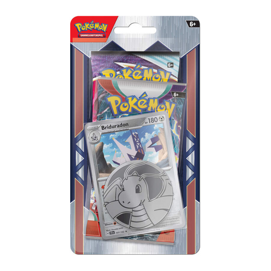 Pokemon TCG 2er Blister Jan 2025 (2 Booster) DE Schaurige Herrschafft & Karmesin & Purpur Base