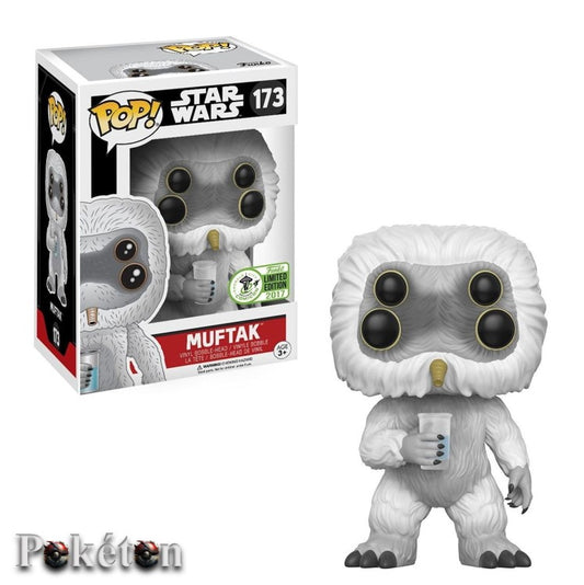 FUNKO POP Star Wars #173 Muftak - 2017 Spring Convention - Vinyl Figur NEU