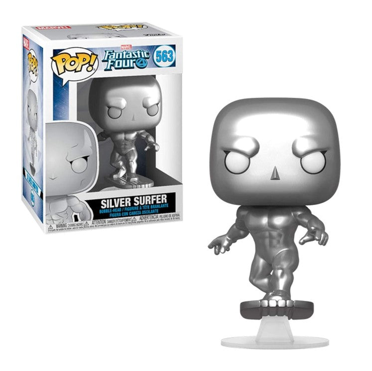 FUNKO POP Marvel Fantastic Four #563 Silver Surfer - Vinyl Figur NEU