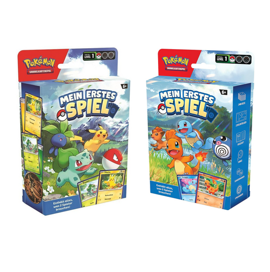 Pokemon mein erstes Spiel (Bisasam & Pikachu oder Glumanda & Schiggy) TCG