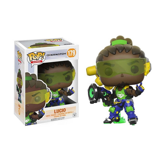 FUNKO POP - Overwatch #179 Lucio - Vinyl Figur NEU