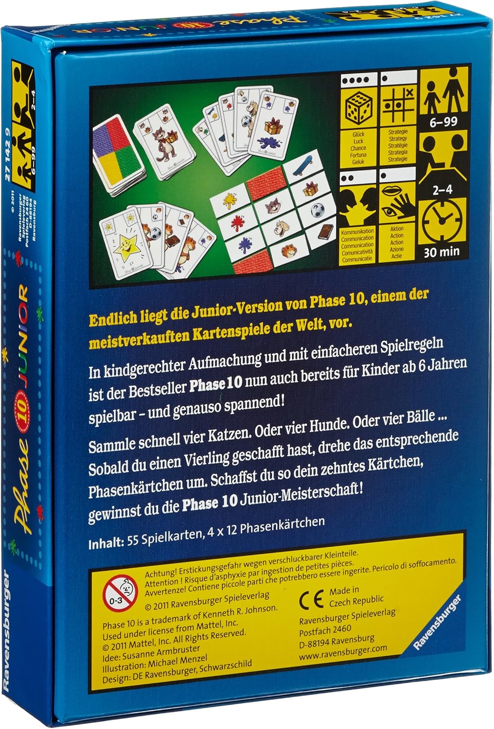 Ravensburger Phase 10 Junior - NEU in OVP