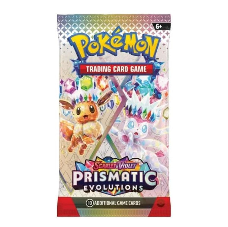 Pokemon Prismatic Evolutions Booster Pack (10 Cards) englisch - New