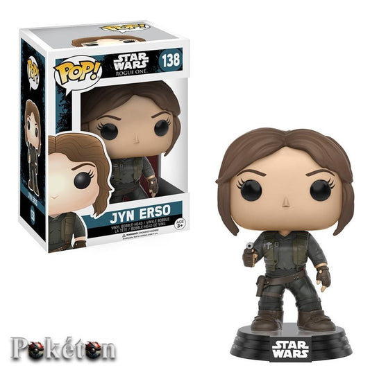 FUNKO POP Star Wars Rogue One #148 Jyn Erso - Vinyl Figur NEU