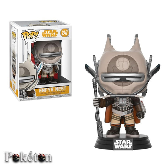 FUNKO POP Star Wars #247 Enfys Nest - Vinyl Figur NEU