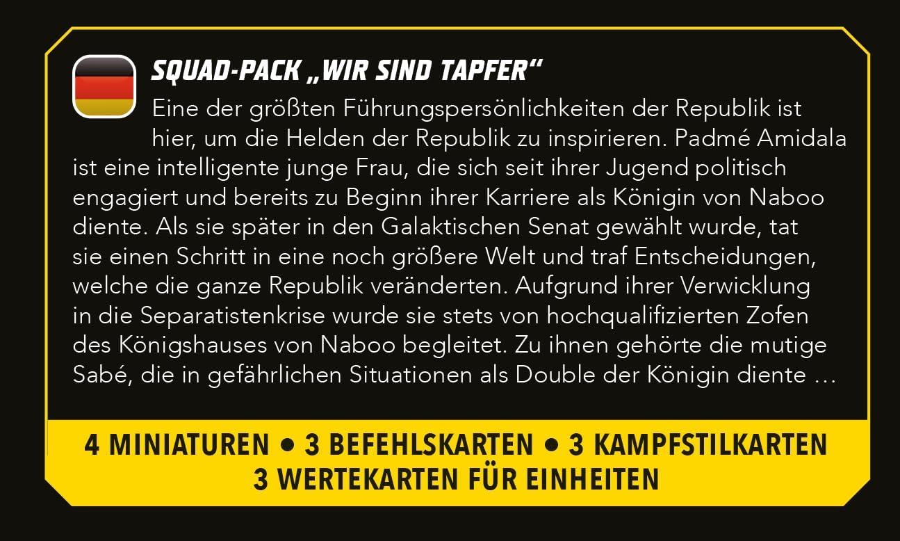 Star Wars Shatterpoint - We are Brave Squad Pack Tabletop