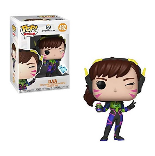 FUNKO POP - Overwatch #492 D.Va - Vinyl Figur NEU