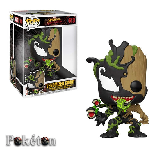 FUNKO POP Marvel Spider-Man Venom #613 Venomized Groot XXL 10" Vinyl Figur NEU