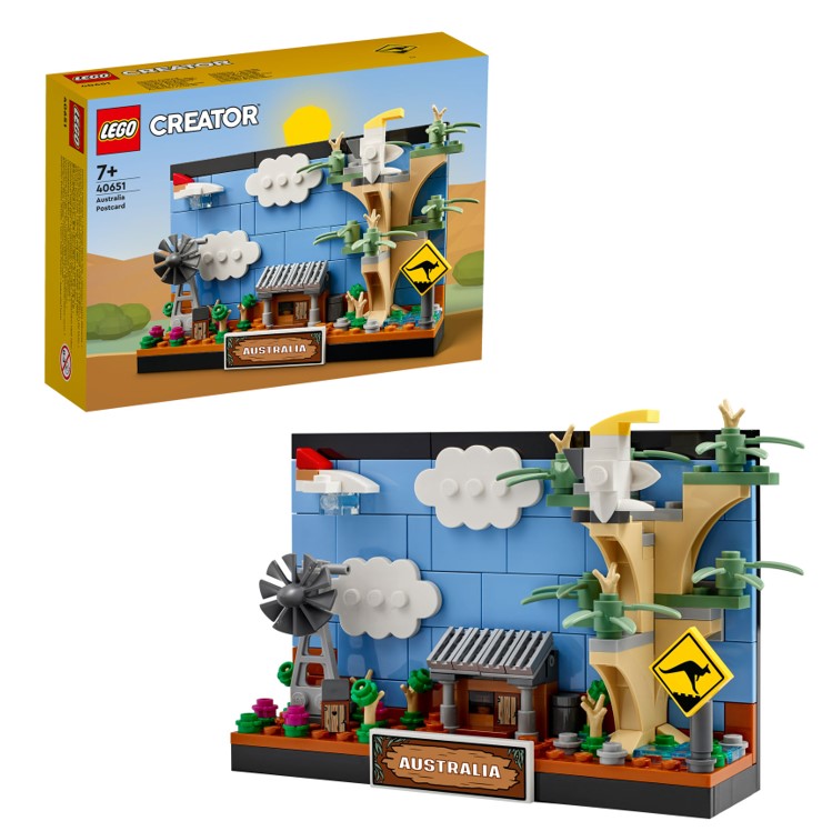 LEGO 40651 Australia Postcard Postkarte Australien - NEU in OVP