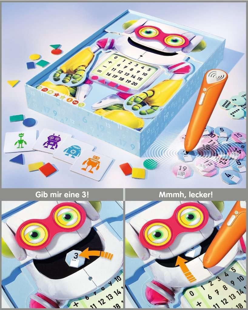 Ravensburger tiptoi Spiel 00706 Der hungrige Zahlenroboter, Lernspiel - gebraucht