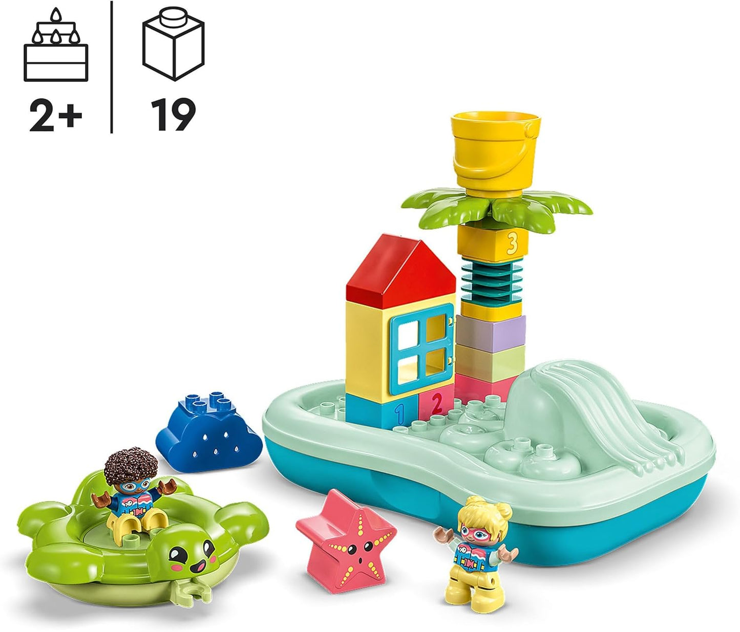 LEGO DUPLO 10989 Water Park Kinder Wasser Spielzeug - NEU in OVP