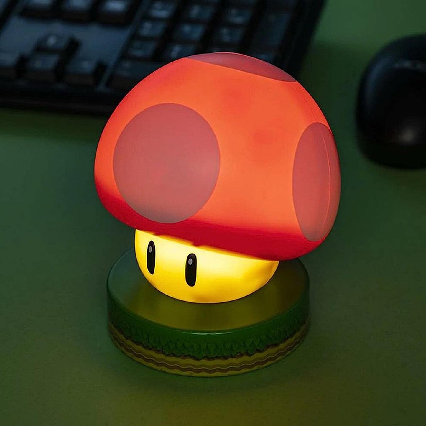 Super Mario Pilz Mushroom Icons Light Lampe Licht Nachtlicht