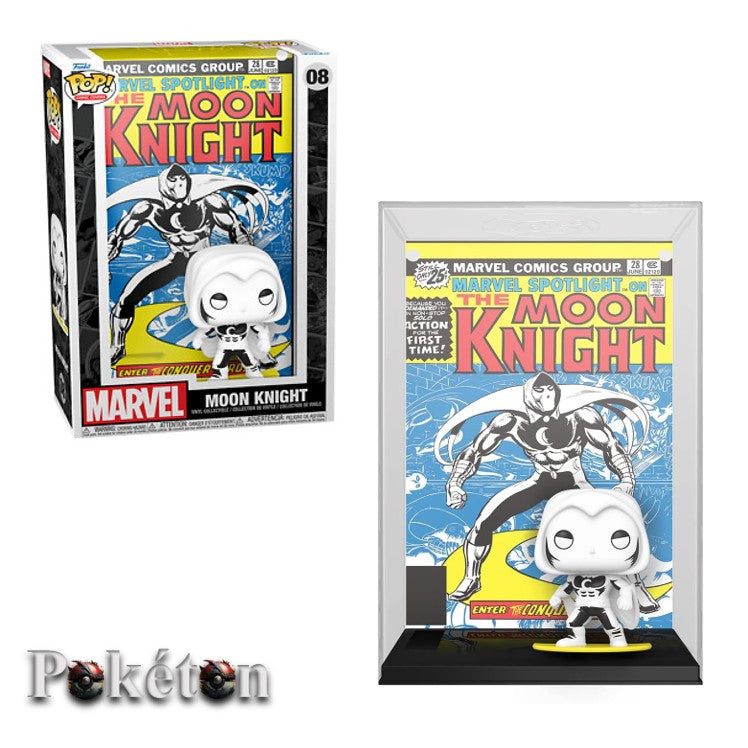 FUNKO POP Marvel Comic Cover #08 Moon Knight Vinyl Figur NEU
