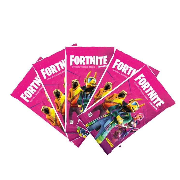 Panini 5 x Fortnite Reloaded TCG Booster Packs