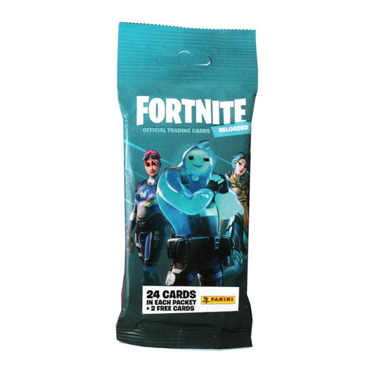 Panini Fortnite Reloaded Sammelkartensammlung Fat Booster Pack 24 Cards