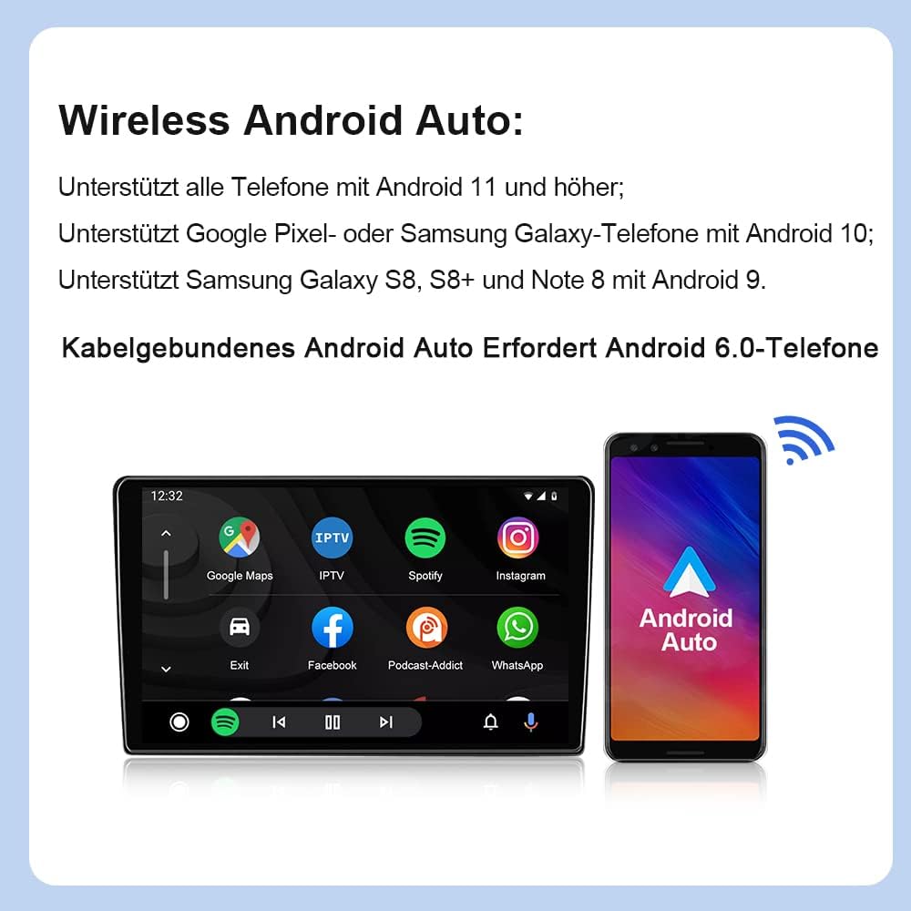 CarlinKit 4.0 Wireless CarPlay/Wireless Android Auto Adapter (Porsche/Mercedes/VW/etc.)