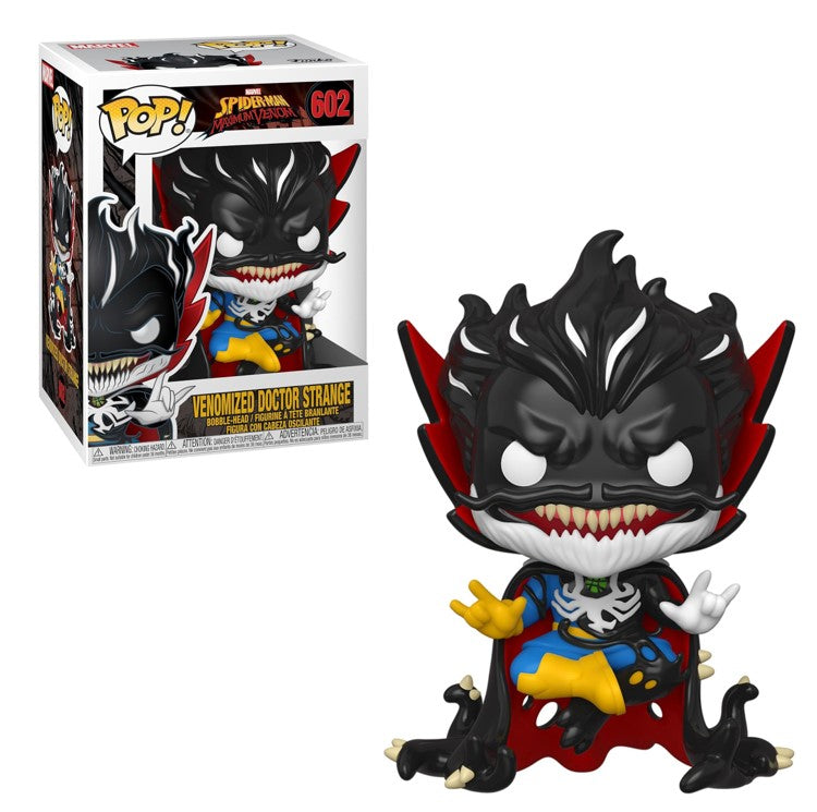 FUNKO POP Marvel Spider-Man #602 Venomized Doctor Strange - Vinyl Figur NEU