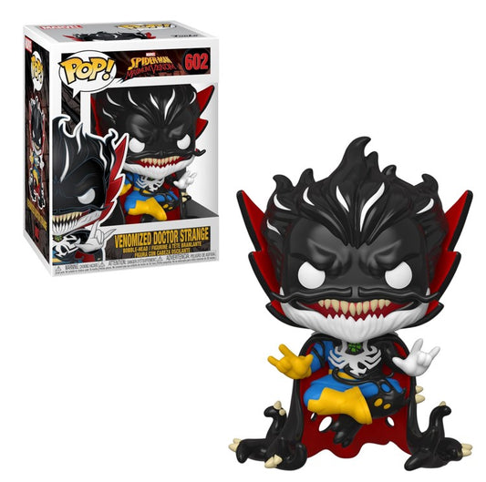 FUNKO POP Marvel Spider-Man #602 Venomized Doctor Strange - Vinyl Figur NEU
