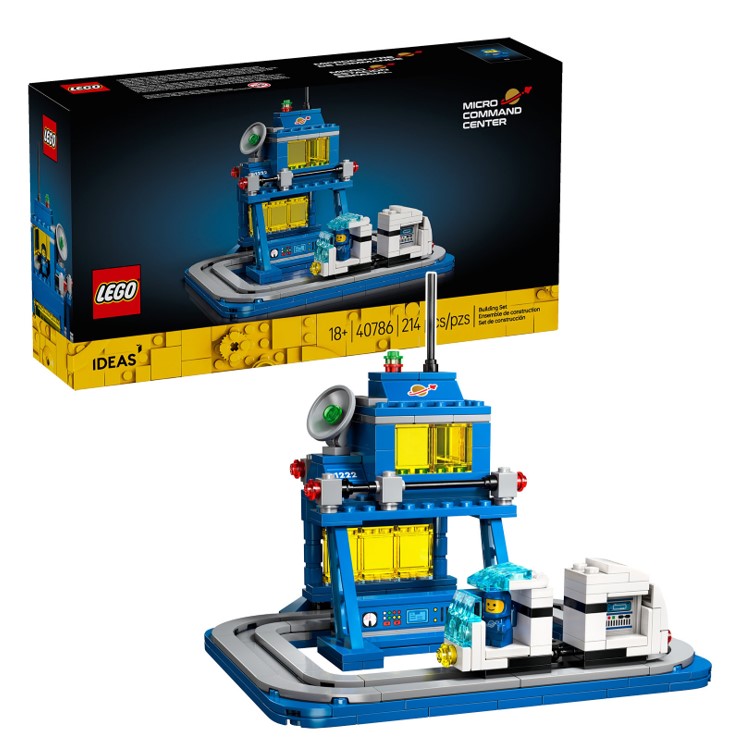LEGO 40786 GWP Mikro Kontrollzentrum Micro Command Centre - NEU in OVP