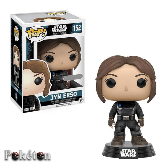 FUNKO POP Star Wars #152 Jyn Erso - Vinyl Figur NEU