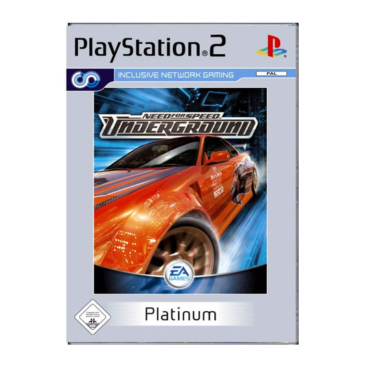 Playstation 2 Ps2 - Need for Speed Underground - Platinum - gebraucht