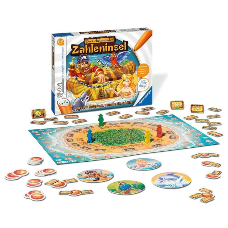 Ravensburger tiptoi 00512 Das Geheimnis der Zahleninsel - Lernspiel - gebraucht
