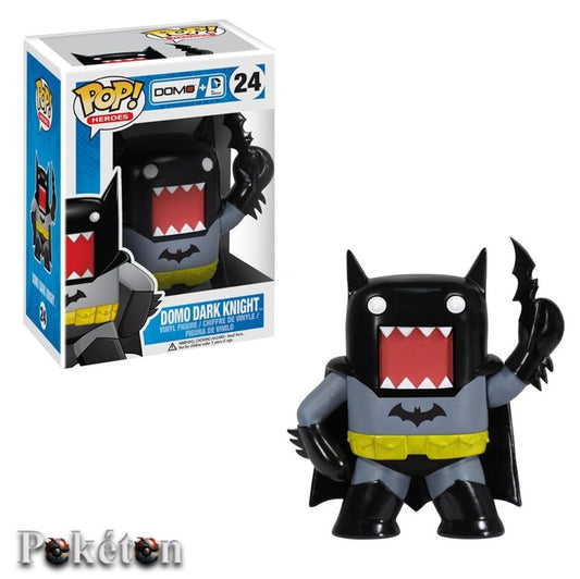 FUNKO POP DOMO #24 Domo Dark Knight Batman - Vinyl Figur NEU