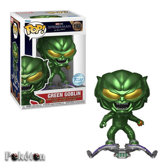 FUNKO POP Marvel Spider-Man #1168 Green Goblin - Bobble Head Figur NEU OVP